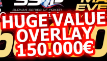 Extrémna príležitosť pre pokrovú komunitu – SSOP Main Event s OVERLAYOM 150.000€!