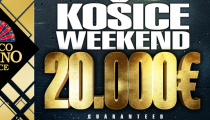 KOŠICE WEEKEND 20.000€ GTD už túto sobotu!