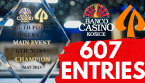 SOUTH POLISH POKER CUP 70.000€ GTD - Obrovská účasť zabezpečila vyzbieranie garancie ! Víťazom Big Freezu sa stal Rutkowski Michal.