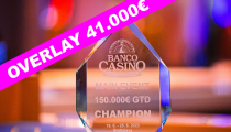 Banco Casino Championship 150.000€ GTD: Pred posledným hyper turbom chýba v garancii 41.000€!