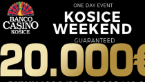 LIVE REPORT: KOŠICE WEEKEND 20.000€ GTD