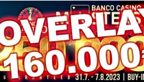 Extrémny OVERLAY 160.000€ hrozí #35 edícii Banco Casino Masters!