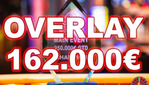 Pred dnešným dňom Banco Casino Masters hlási obrovský overlay 162.000€!