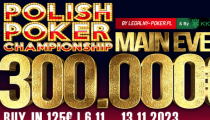 Poľské Majstrovstvá a ich Main Event 300.000€ GTD iba za 125€ odštartoval úvodným dňom!