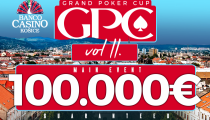 LIVE REPORT: Grand Poker Cup 100.000€ GTD DAY 1/C