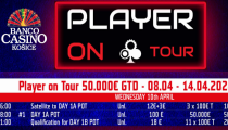 LIVE REPORT: PLAYER ON TOUR 50.000€ GTD 1/A 