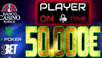 Player on Tour 50.000€ GTD - prvá trojica do finále !