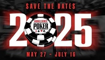 WSOP 2025 sa vráti do Las Vegas od 27. mája do 16. júla