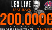 Lex Live IV prichádza po prvýkrát na Slovensko - pokerová hviezda Lex Veldhuis a P****Stars mieri do Banco Bratislava!