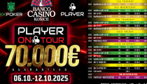 LIVE REPORT: PLAYER ON TOUR 70.000€ GTD FINAL DAY 