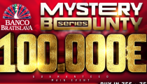 Mystery Bounty Series 100.000€ GTD vo finálovom dni zatiaľ iba 7 hráčov!