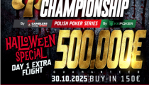 Extrémny záujem o Polish Poker Championship 500.000€ GTD – Banco pridáva extra flight na Halloweensku noc 30.10.2025!