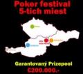 Festival 5 miest štartuje cez víkend v Pražskom Concorde turnajom s garanciou 750,000 Kč!